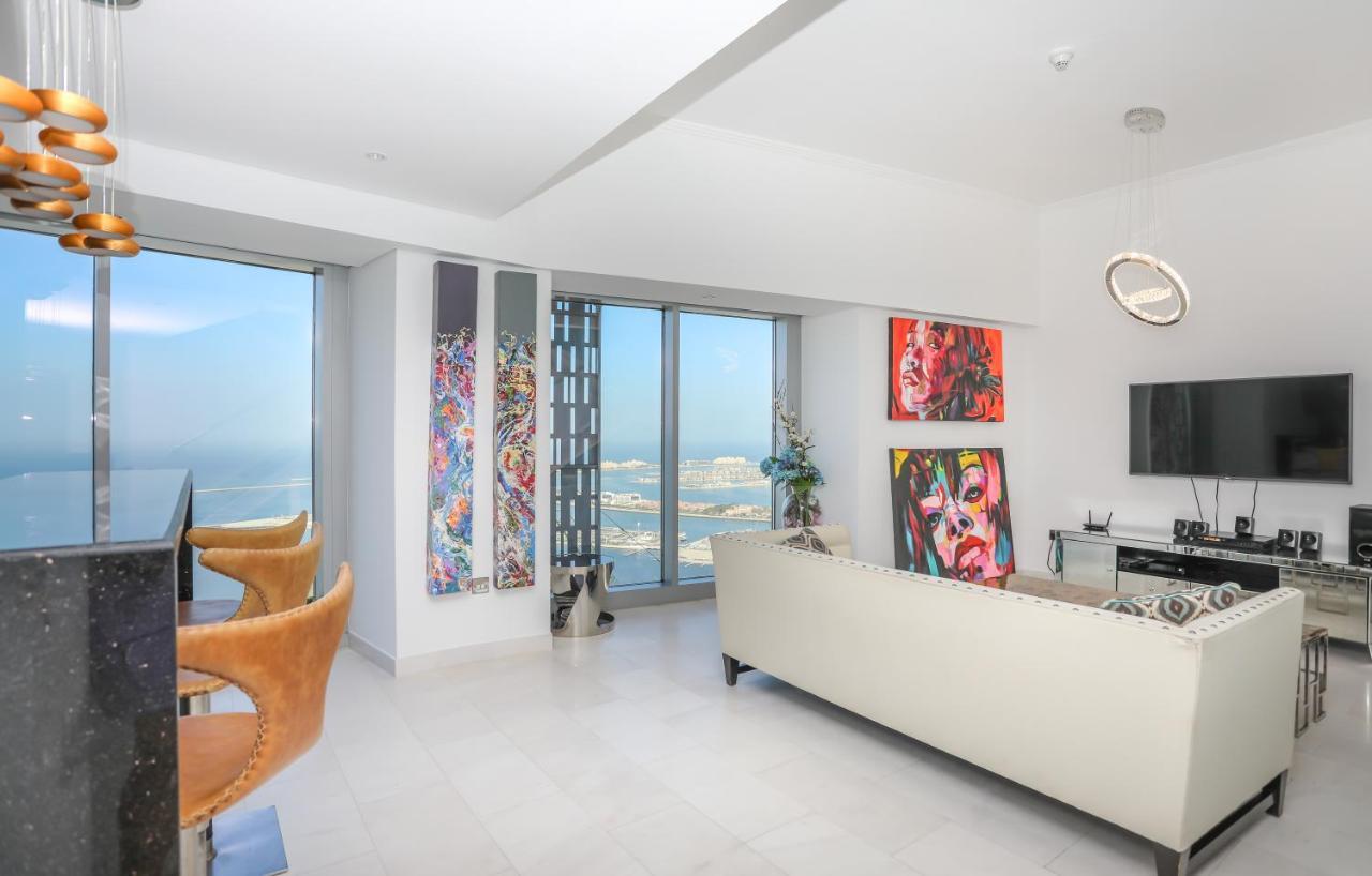 شقة Penthouse In Dubai Marina , Cayan Tower , Sea View المظهر الخارجي الصورة