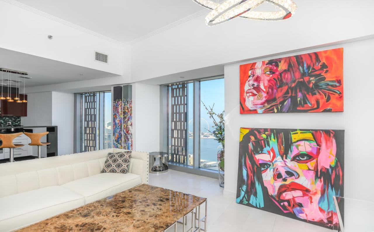 شقة Penthouse In Dubai Marina , Cayan Tower , Sea View المظهر الخارجي الصورة