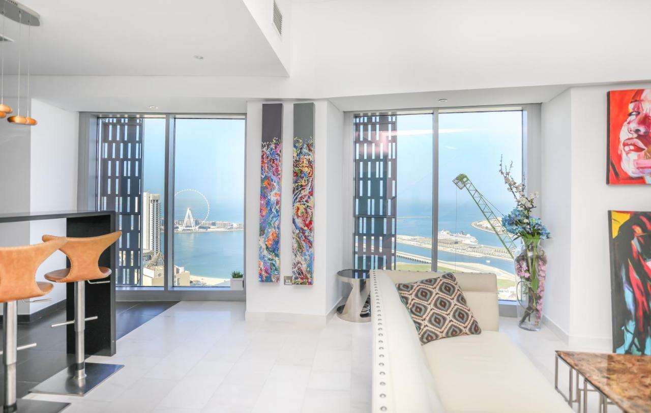 شقة Penthouse In Dubai Marina , Cayan Tower , Sea View المظهر الخارجي الصورة