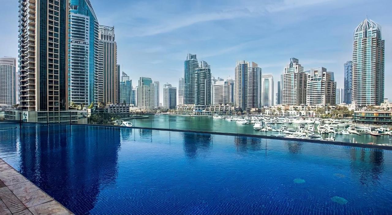 شقة Penthouse In Dubai Marina , Cayan Tower , Sea View المظهر الخارجي الصورة